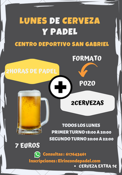 Cartel del torneo